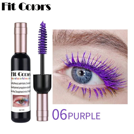 4D Silk Fiber Eyelash Mascara Waterproof Fast Dry Eyelashes Curls Extension Makeup Eyelashes Waterproof Blue Ink Eye Makeup