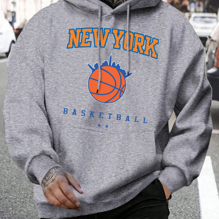 Brooklyn Est 1998 New York Printing Men Hoodies Harajuku Crewneck Hoodie Fashion Oversize Hoody Autumn Comfortable Tracksuit