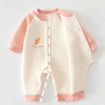 0-18 Months Newborn Baby Pure Cotton Onesie Baby Girl Cute Warm Autumn Winter Jumpsuit Infant Boy Fashion Outdoor Wear Romper