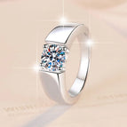 6.5 / Moissanite-man / 0.5CT-5MM