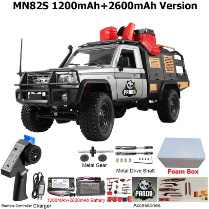 MN82 MN82PRO MN82S MN82T RC Car 1/12 4WD 2.4G Remote Control Car Climbing Off-road RC Crawler LED Light Truck RC Toys As Gift