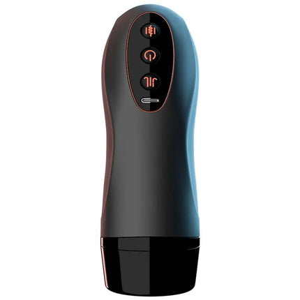 Male Heating Masturbation Cup Sex Machines Suction Cup Realistic Vagina Penetration Soft Pocket Pussy Sexy Voice Sex Toy For Men