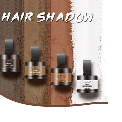 VERONNI Hairline Powder Hairline Shadow Powder Makeup Hair Concealer Forehead Filling Natural Cover Unisex Hair Loss Product