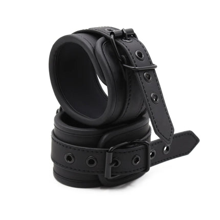 No Vibrators For Women Erotic Handcuffs Ankle Cuffs Collar BDSM Bondage Restraints Slave Sex Toys For Couple Women Adult Games