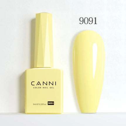 9ml CANNI Gel Nail Polish HEMA FREE TPO FREE Round Brush Gorgeous Color Soak Off UV LED Semi Permanent Gel Varnish Winter Nails