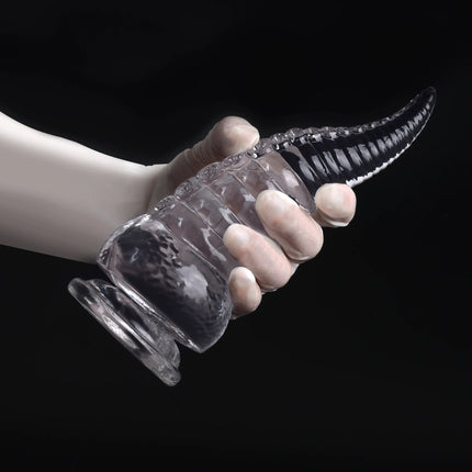 Transparent Octopus Tentacle Sucker Anal Plug Stimulator Prostate Massager Dildos Anus Expander Buttplug Sex Toys For Women Men