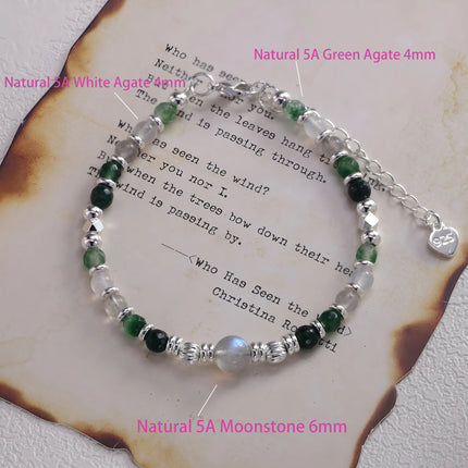 VENTFILLE 925 Sterling Silver Butterfly Bracelet for Girl Bead String Design Insect Fashion Versatile Jewelry Gift Dropshipping