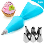 8pcs Blue