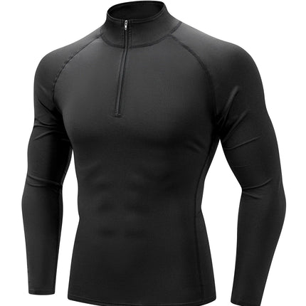 Men Running Compression T-shirt Long Sleeves Sport Tees Gym Fitness Sweatshirt Male Jogging Tracksuit Homme Athletic Shirt Tops