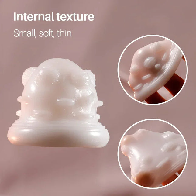 3D Male Masturbator Egg Cup Pocket Pussy Penis Sleeve Cock Exerciser Massager Reusable Delay Lasting Training Sex Toys For Men