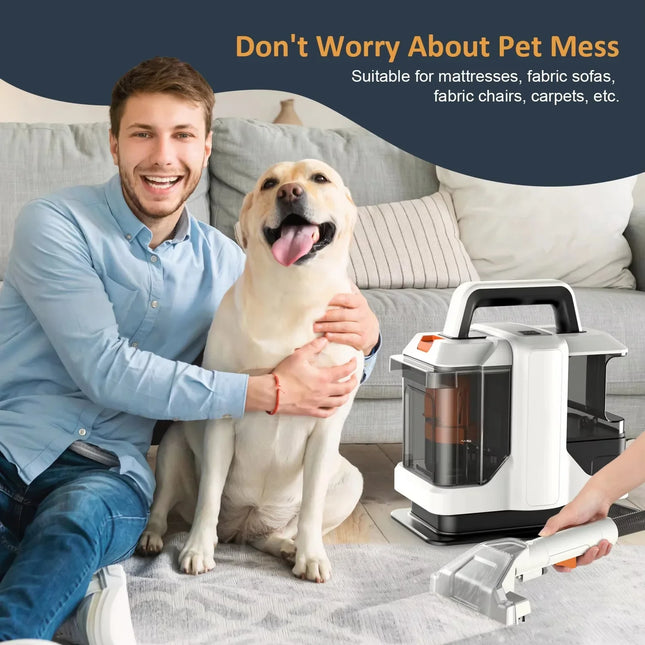 OMESER 750W Spot Cleaner Vacuum Cleaner Handheld Carpet Cleaner 15KPa 750W Spray Suction Integrated Machine Clean Machine