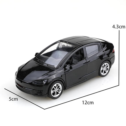 (bagged)1:36 Tesla MODEL X SUV, Alloy Model Car, Simulated vehicle, children alloy car, boy's toy model, car ornaments