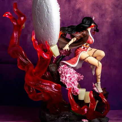 31cm Demon Slayer Kamado Nezuko Anime Girl Figure Model Gk Large Statue Boys Collection Desktop Decoration Ornament Toys Gifts
