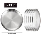 26cm-6Pcs-Silver