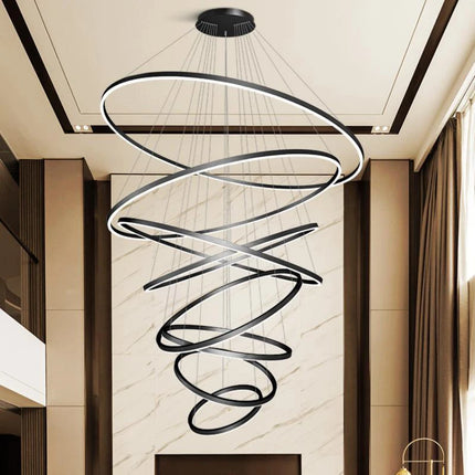 Home decoration - Hall chandelier, Dining room chandelier - Staircase chandelier, Indoor lighting equipment, Ceiling lights, Ele