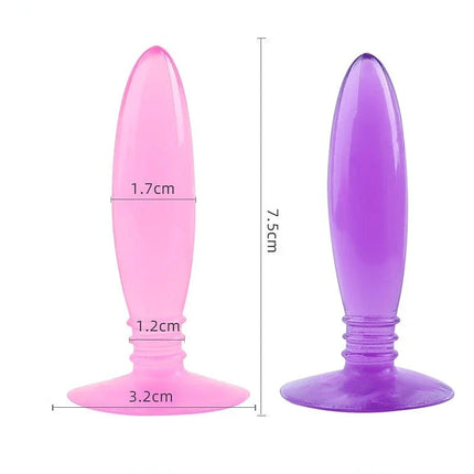 Mini Anal Plug Dilator Jelly Toys Adult Sex Toys Sex Products Gay Butt Plug for Beginner Couples Erotic Toys