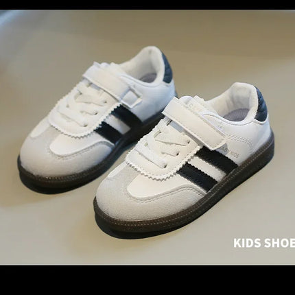 Children's Sneakers Boy Spring Autumn Causal Kid Running Walking Shoes Fashion Versatile Girls Tennis Shoes Soft Soled Hook Loop