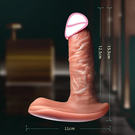 Thrusting Dildo Vibrators for Women Telescopic Sexy Toys Realistic Dildos Female Masturbators Toy Heating Penis With Suction Cup