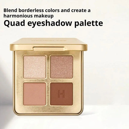 NEW Hour/glass 4-Color Eyeshadow Palette Matte Minimalist Idealist Realist Colors Lasting Pearlescent Fine Flash Eyeshadow