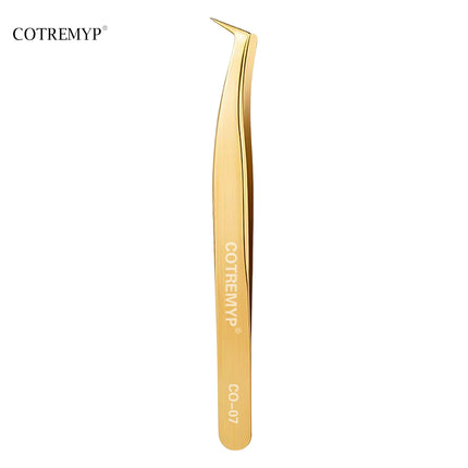 Precision Tweezers For Lashes  DIY Eyelash Extension Applicator Tools Stainless Steel Hair Removal tweezer professional makeup