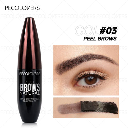 1PC Semi-Permanent Peelable Tear-Off Eyebrow Gel-Waterproof & Long Lasting, Easy to Apply ,Natural Look with Precise Application