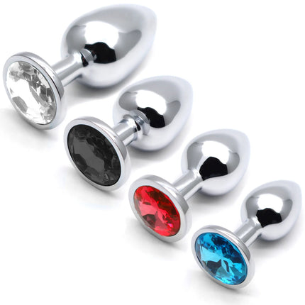 2025 Hot Metal Anal Plug Jewelry Base Beginner To Expert Butt Tail Plug Female Male G-Spot Anus Sex Toys for Couples Adult Games