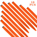 10pcs-dark-orange / 22inches / 1pc