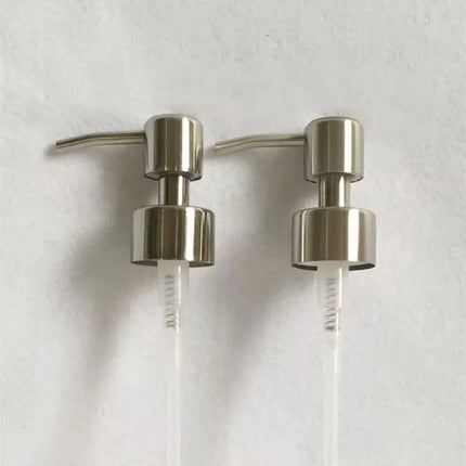 304 Stainless Steel Hand Liquid Soap Pump Dispenser Head Nozzle for Bathroom Kitchen Foam Soap Shampoo Dispenser Accessories 1Pc
