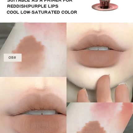 Nude Lip Liner Gege Bear Matte Velvet Lip Liner Pencil Long-lasting Waterproof Draw Lip Line Pen