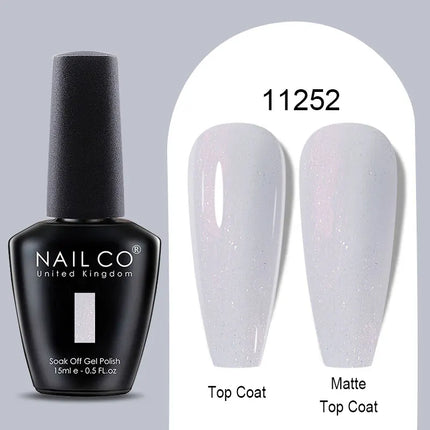 NAILCO Winter Series Color Gel Nail Polish 15ML Semi Permanent Soak Off Gel Varnishes Super Texture Gorgeous Nail Manicure Art