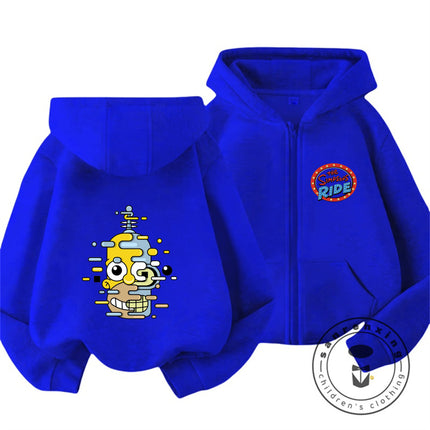 Trendy The Simpsons Cartoon Zip Up Hoodie Autumn Winter Kids Boys Girls Cute Kawaii New Children Hooded Sweatshirt 3 14 Years
