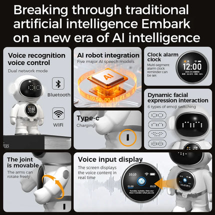Gifts, Multifunctional AI Toys, Companion Robots, English Learning Story Machines, Alarm Clocks, Intelligent Electronic Pets