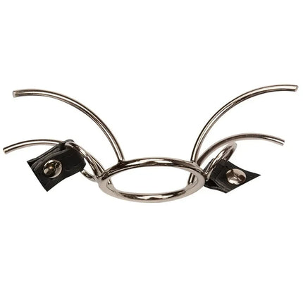 Sex Open Mouth Gag with Nose Hook Slave Mouth Harness Bondage Restraints Bdsm Gag Adult Toy Sex Games Fetish Collar For Woman