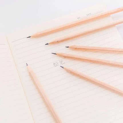 15 Pcs HB Wood Pencil Friendly Natural Wood Pencil Hexagonal Non Toxic Standard Pencil Drawing