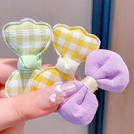 1 Set Children Cute Cartoon Flower Fruit Rubber Bands Hairpins Girls Lovely Hair Clips Kids Hair Bands Hair Accessories Gift