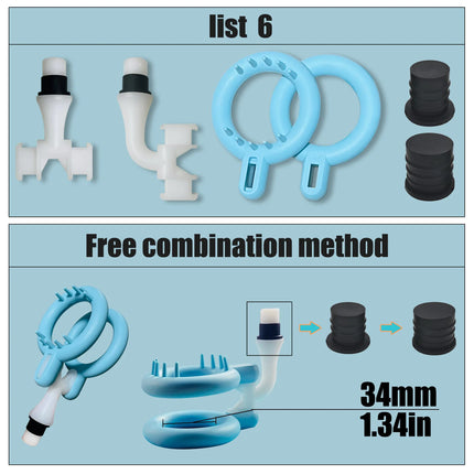Men's vibrating masturbator Massage gun head soft silicone attachments Adult sexual products Male sex toy fascia gun for penis