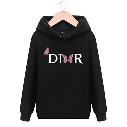 Women High Quality Casual Hoodies Harajuku Y2k Designer Ladies Luuxry Hooded Sweatshirt Female Vintage Trendy Pullovers Clothing