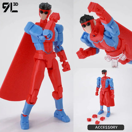 3D Printe Dummy13 T13 Unschlagbarer Mark Grayson  Mark Grayson Actionfigur Anime Sammlermodell Spielzeug für Kinder Geschenk