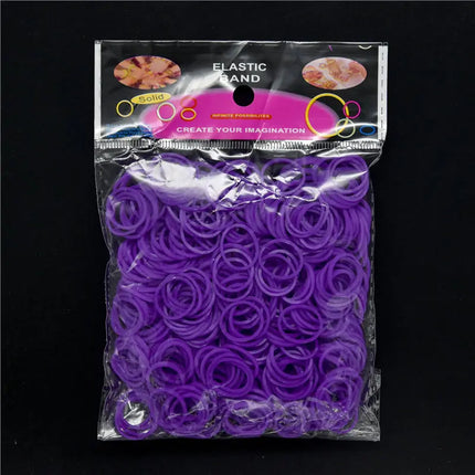 New Loom Rubber Bands Bracelet for Kids or Hair Rubber Loom Bands Make Woven Bracelet DIY Craft Toys Christmas Gift