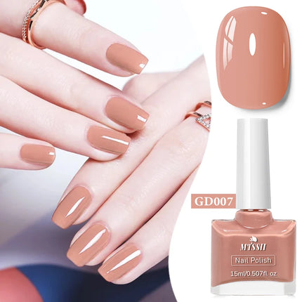 15ml Water-Based Nail Polish 40 Colors Long Lasting Quick Drying No Need of Lamp to Cure Nail Supplies Vernis for Nails Manicure