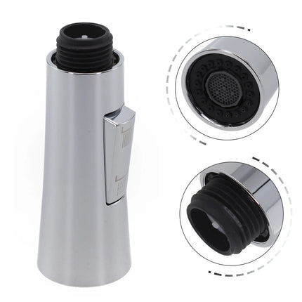 1pcs G1/2 Connect Kitchen Faucet Pull Out Shower Head Water Tap Spray Head Sprinkler Mixer Aerator Splash Proof Water Nozzle
