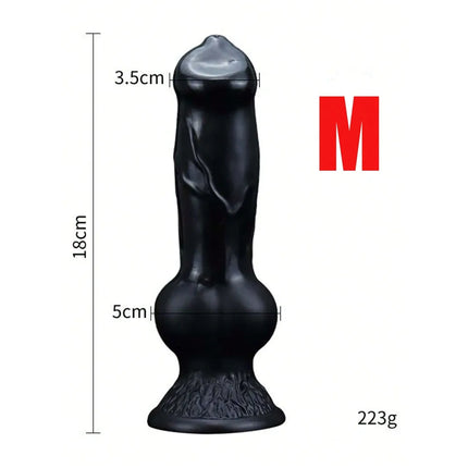 Huge Animal Dildo Anal Plug Sex Toy for Men Women Adult Supplies Large Butt Plug Dog Dildos with Suction Cup Vaginal Masturbator