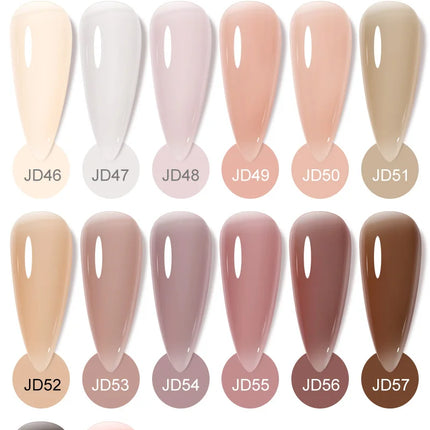Venalisa15ML Silky Matte TPO FREE Topcoat No Cleaning Nail Lacquer Full Coverage Long Lasting Gorgeous Color Nail Varnish