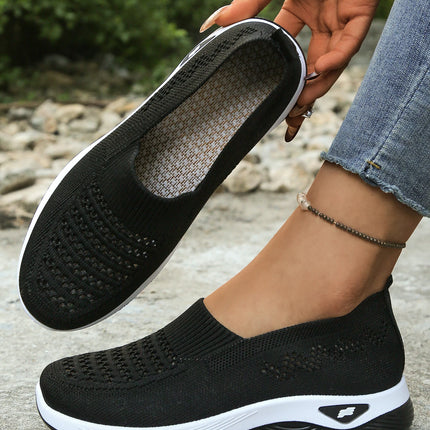 Fashionable casual single shoes, breathable and comfortable women's shoes, sports vulcanized shoes, anti-slip flat shoes