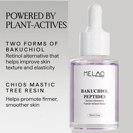Bakuchiol Facial Rejuvenation Serum Anti Wrinkle Fade Fine Lines Firming Skin Elasticity Improve Radiance Face Hydrating Essence