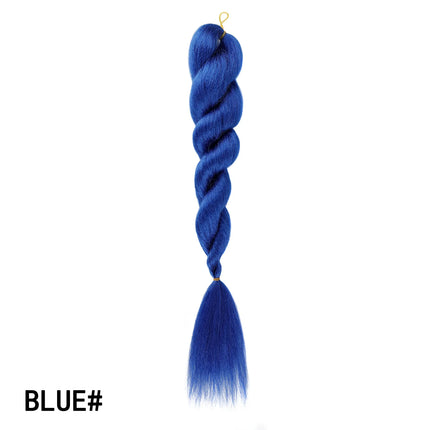 24Inch Ombre Synthetic Braiding Hair Extensions Jumbo Braids Hair for Women Crochet Braids Hair for African Hair Styling