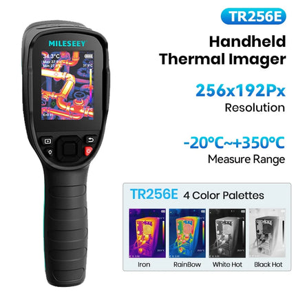 MILESEEY TR256E /B Upgraded Thermal Imager 320x240 Thermal Imaging Camera with Video Recording For Repair, PCB, Termite Detectio