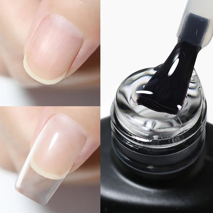 NAILCO 6Colors 15ml Hema Tpo Free Rubber Base Gel Polish Jelly Pink Clear Nail Extension Semi Permanent UV Hybrid Gel Varnish