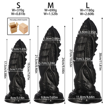 New Huge Anal Plug Monster Fisting Anus Butt Plug Big Anal Dilator Training Huge Anal Plugs Adult Sex Toys For Women Men Gay18+