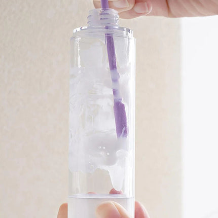 {HBA17} 1/3Pcs Cosmetic Bottle Silicone Mini Scraper Deep Bottle Scraper Cosmetic Spoon Double End 2 In 1 Jam Spatula